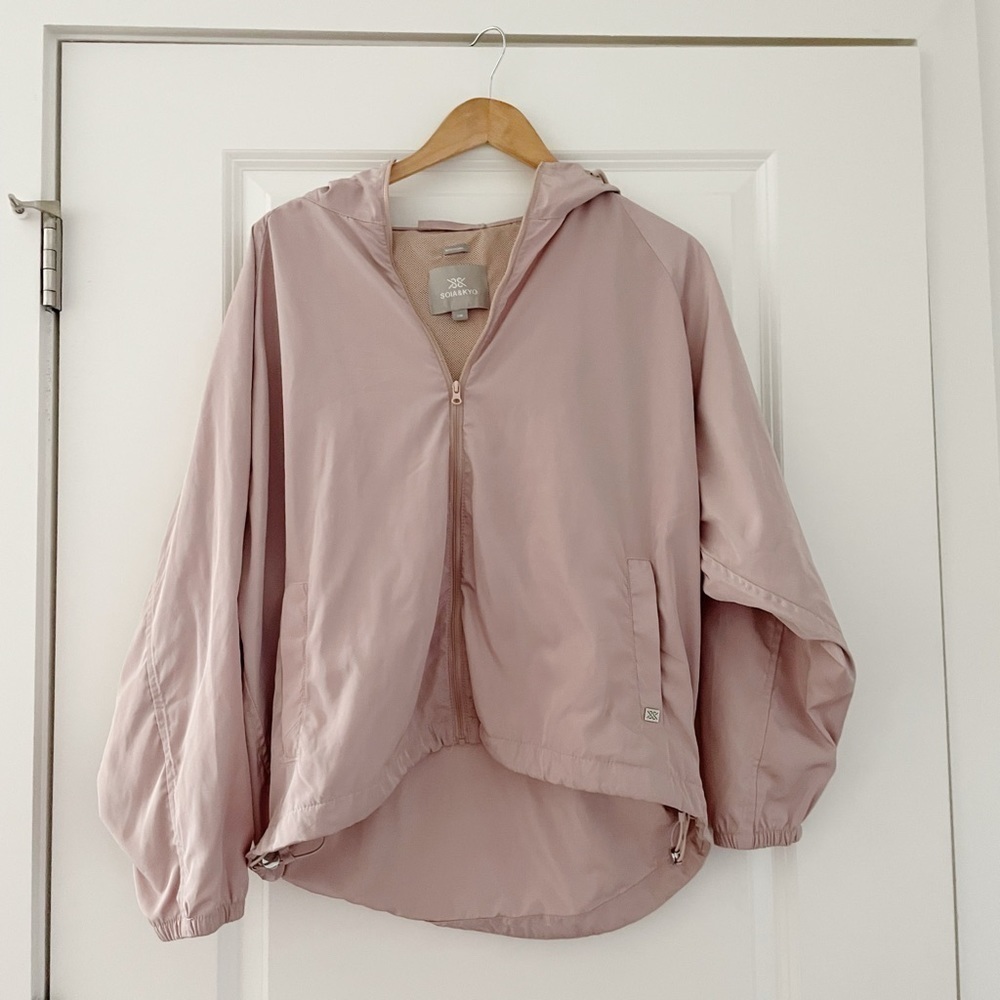Soia & Kyo Oaklynn Water Resistant Windbreaker Rain Jacket - Picture 7 of 14